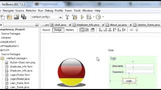 Java prog#55  How to Login by pressing Enter Key or Jbutton or both in java netbeans