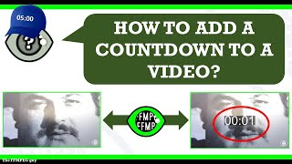 How to create a countdown timer overlay video effect | Count down VFX #ffmpeg #TheFFMPEGGuy