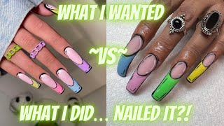 POP ART NAIL DESIGN | PHILLY NAIL TECH | BEGINNER NAIL TECH |