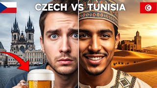 Czech Republic vs Tunisia | Europe Meets North Africa (Culture, Lifestyle & Daily Life)