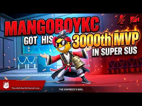 3000th MVP in Super Sus | Kc with Rude Dude