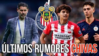 🚨ÚLTIMOS RUMORES CHIVAS / Hierro observa el mercado mexicoamericano para refuerzos