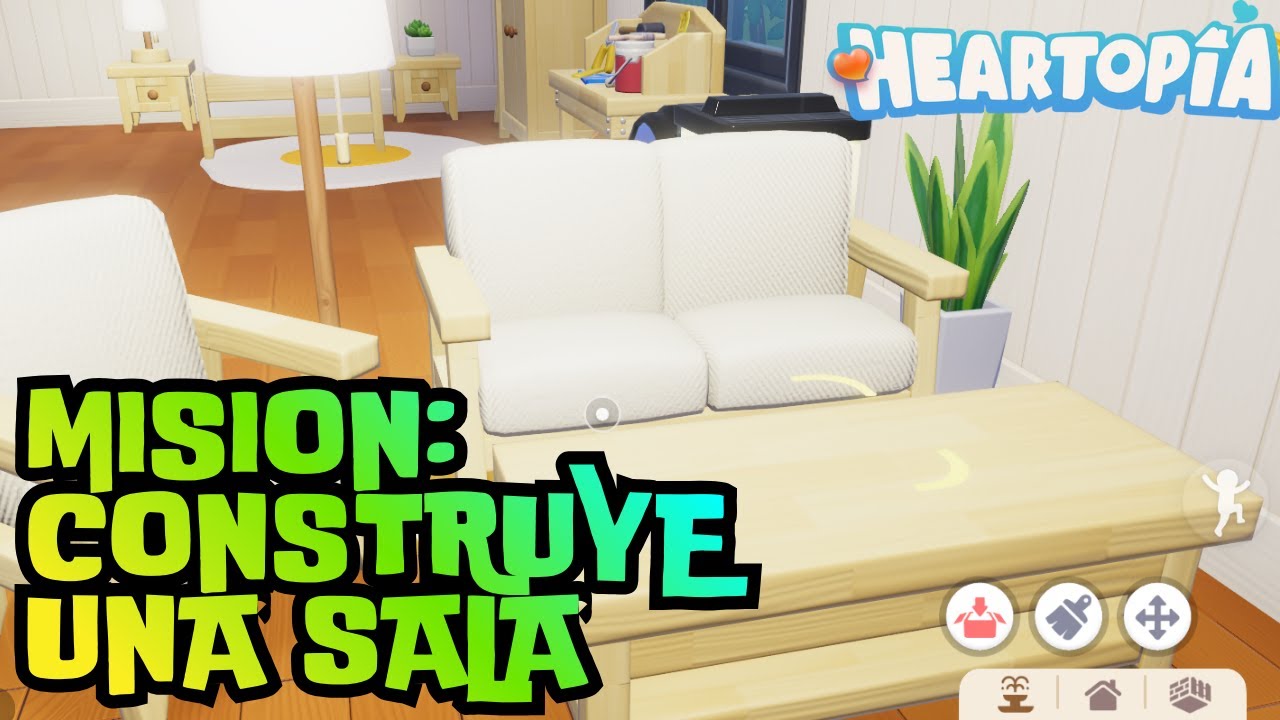 ERROR SOLUCIONADO Misión construye una sala HEARTOPIA