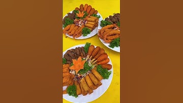 Khai vị 4 món đãi tiệc hấp dẫn I Đặt tiệc Ngọc Thuận  #dattiecngocthuan #monngondaitiec