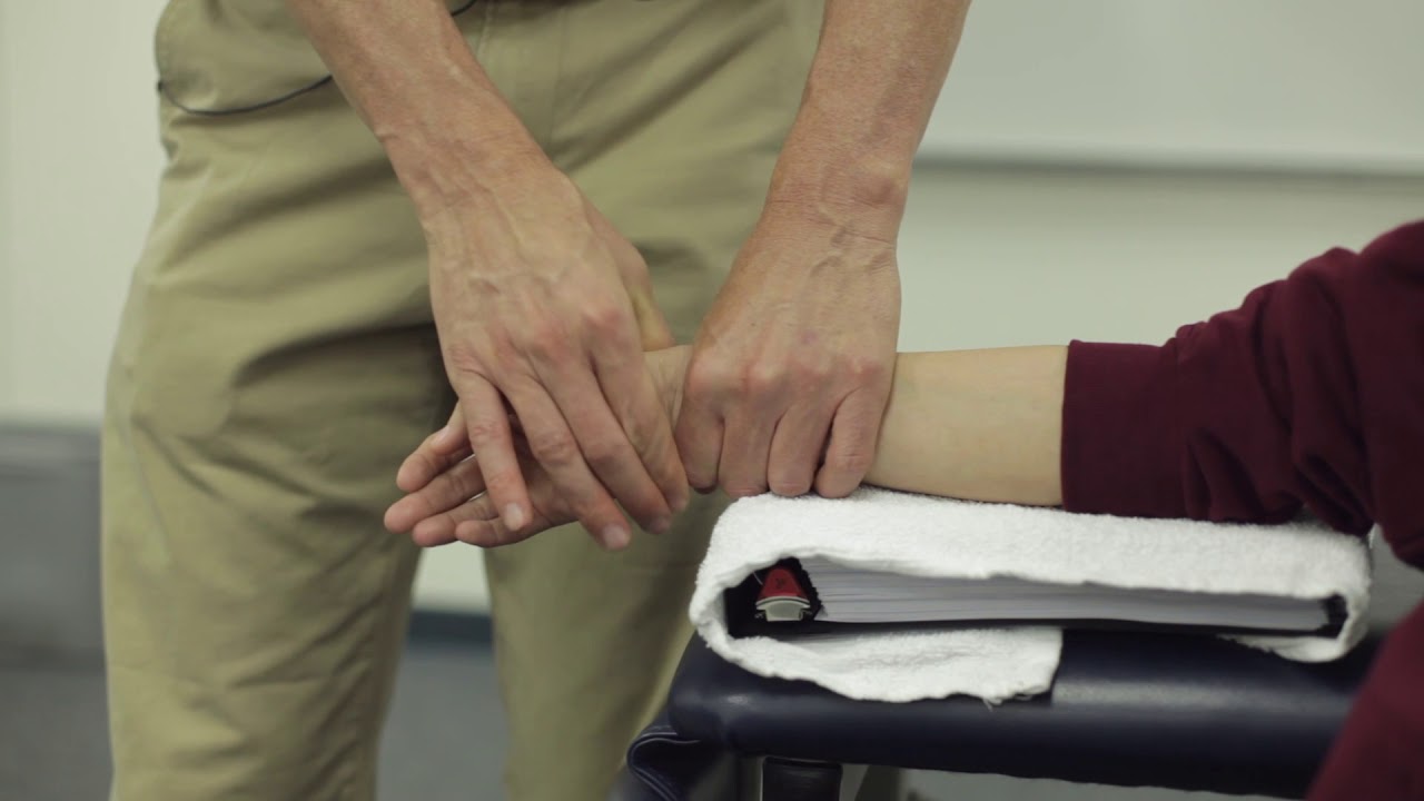 Wrist Ulnar Radial Glide YouTube