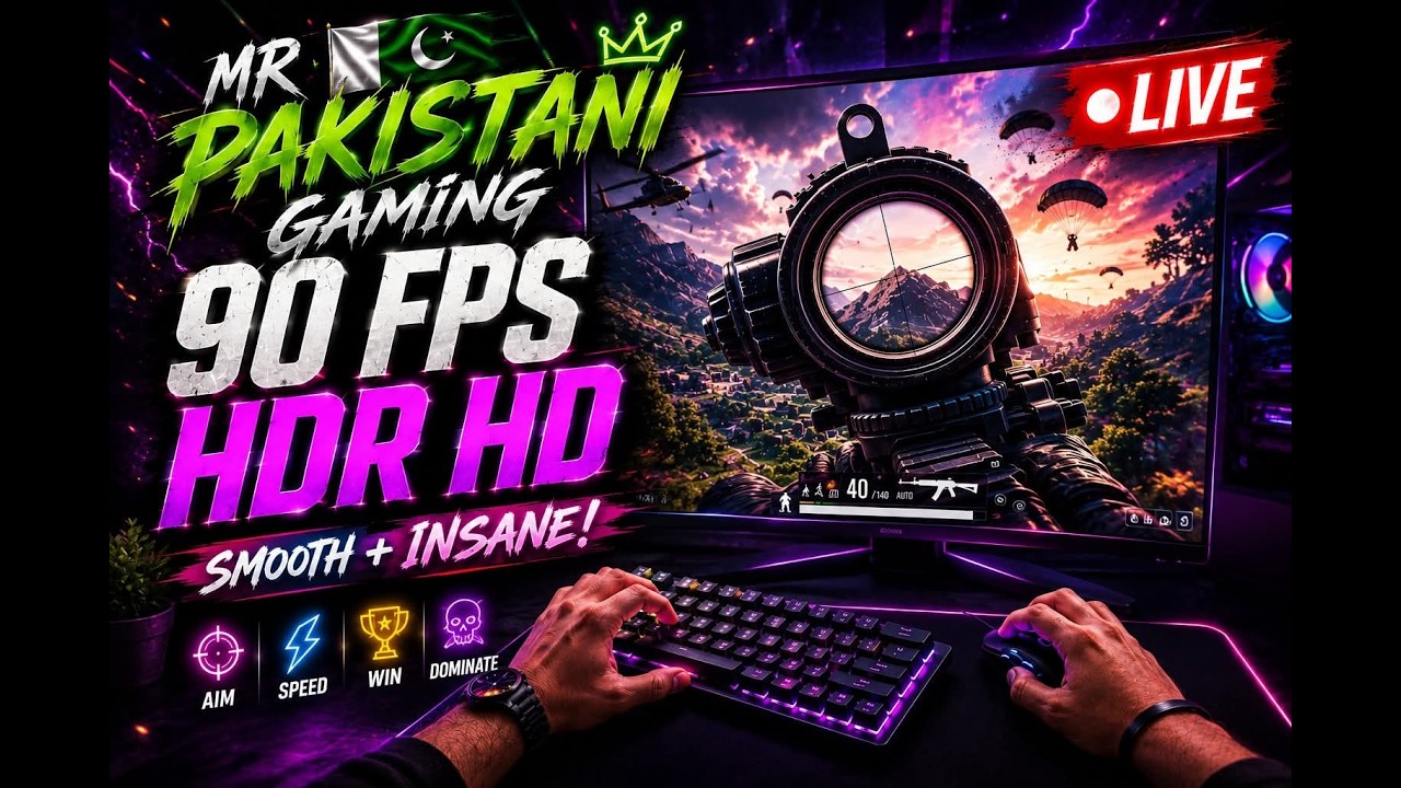 🔴LIVE PUBG MOBILE 90FPS Emulator Gameloop #shorts#pubgmobile#gaminMrPakistaniGaming