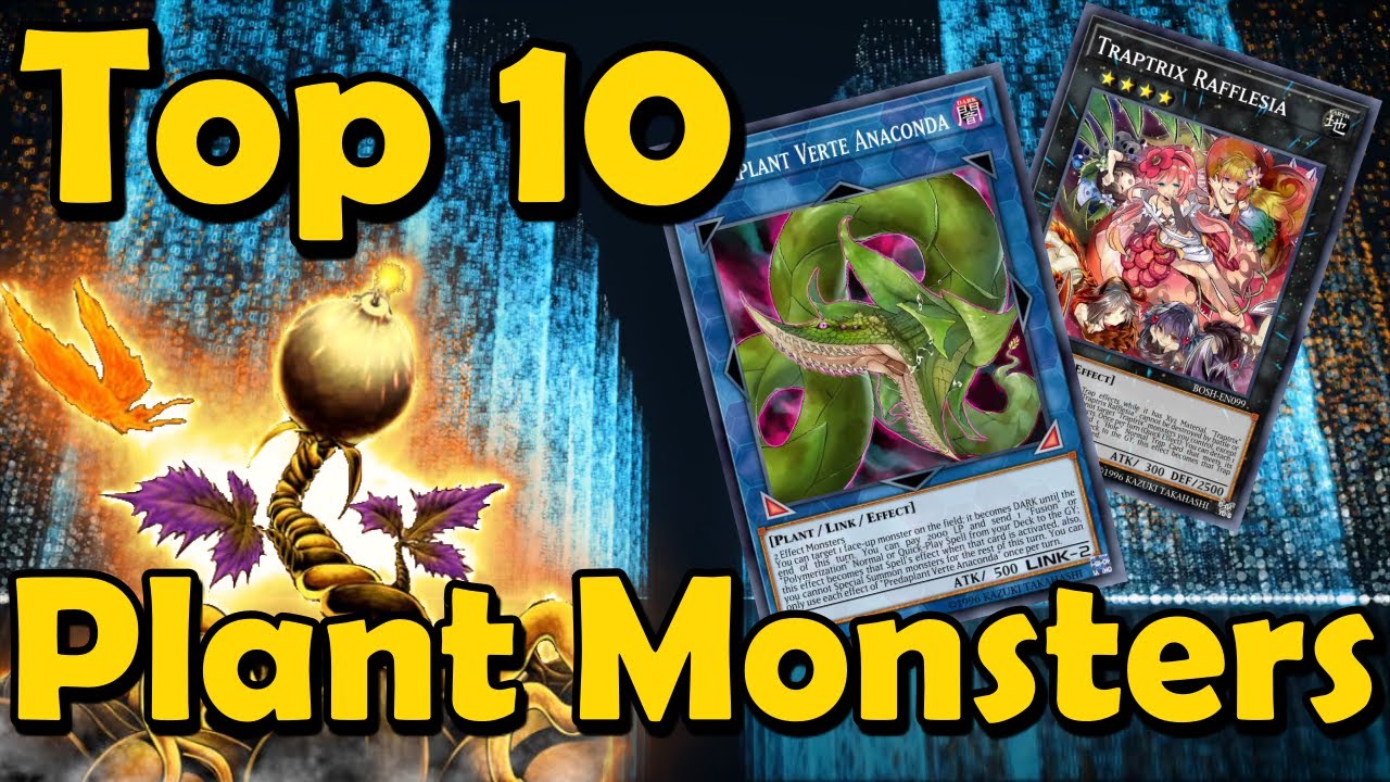 Top 10 Plant Type Monsters in YuGiOh YouTube