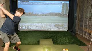 Golf Simulator Lesson