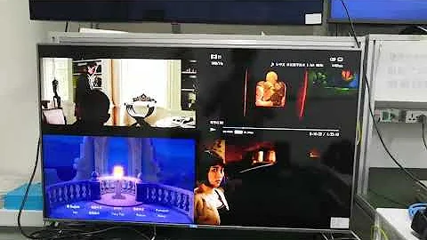 LINK-MI LM-MVS02 4K 4x1 HDMI Multi-viewer PIP & Seamless Switch supports 13 display modes