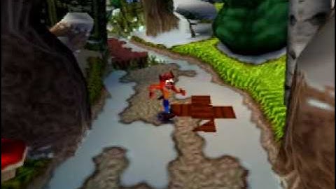 Crash bandicoot 2 PS1 cortex strikes back Diggin it Level 17