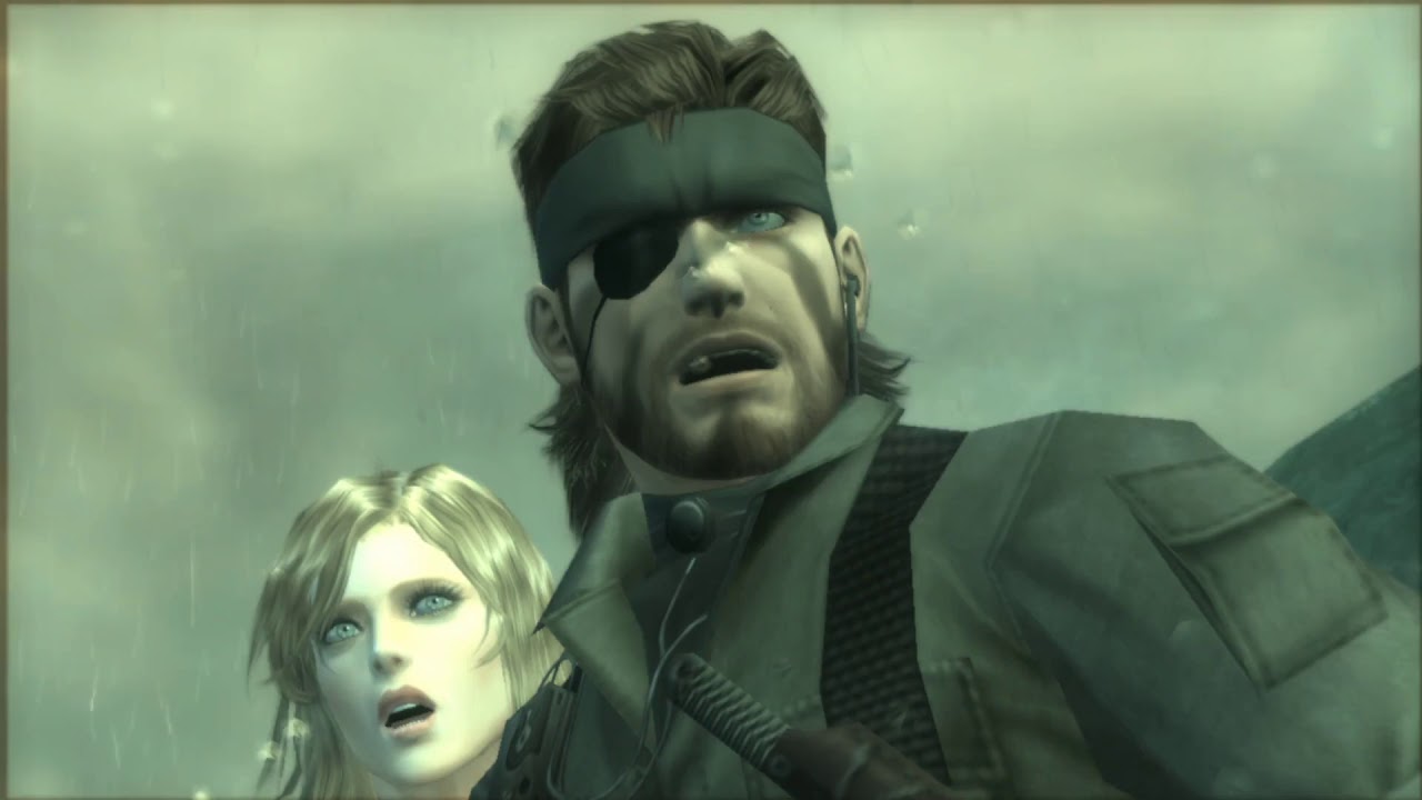 Видео снейк. Биг боссмгс 3. Снейк Metal Gear Solid 3 лыбится. Нейкед Снейк MGS 3. Metal Gear Solid 3 Snake Eater Final.