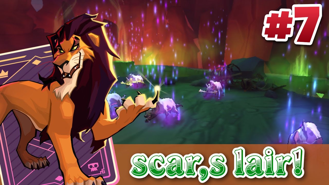Scar,s lair Seasonal event Disney sorcerer,s Arena 7 YouTube