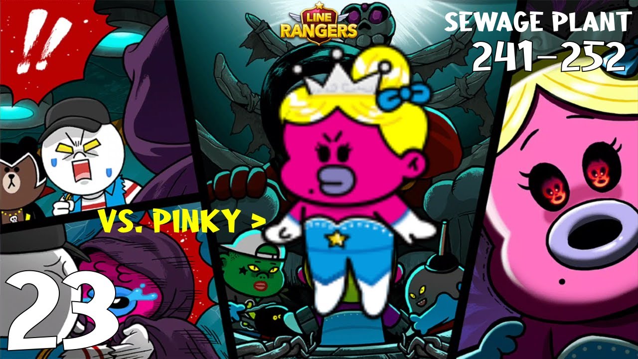 Pinky Princess Rescue! Sewage Plant 241–252 Boss Stage - LINE Rangers ...