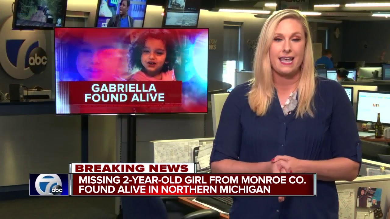 tv kanalları 2-year-old girl missing in northern Michigan found alive
