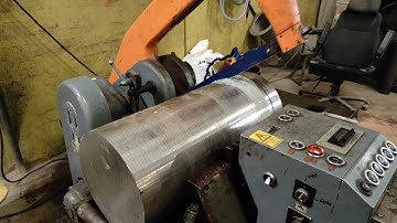 Kasto powered hacksaw - Cutting 330mm stainless steel parts - The old school way 👍😁