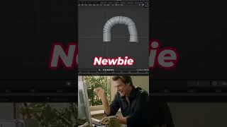 This Is How PROS Bend Objects in Blender #blender #blender3d #viral #3dshorts #cgartistlab