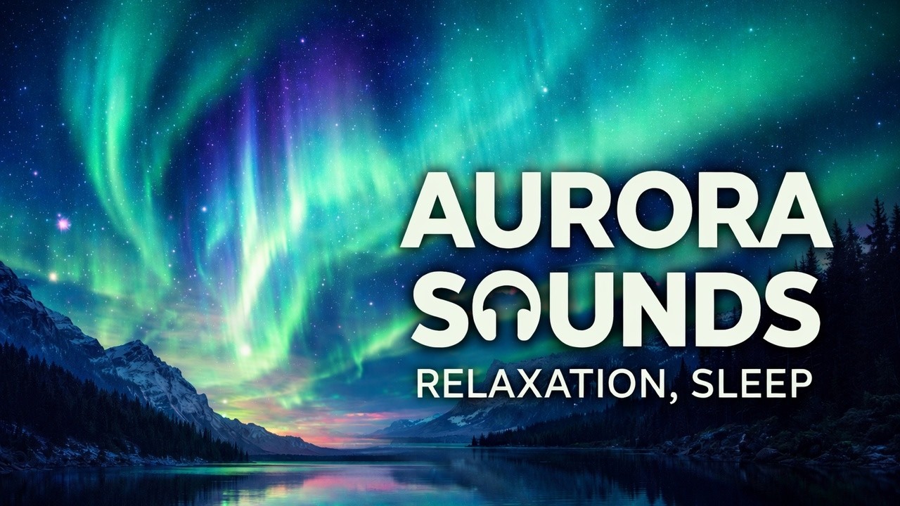 AURORA SOUNDS 🌌 Northern Lights Ambience for Deep Sleep, Relaxation ...
