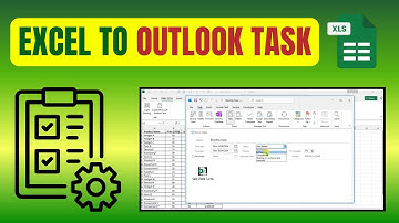 How To Create Microsoft Outlook Task In Excel Sheet | Outlook Tips