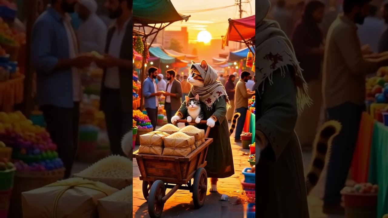 Selling Rice #cat #kucing