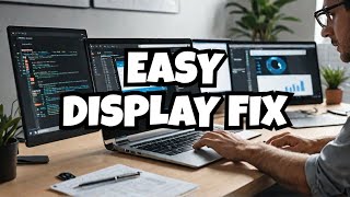Permanently Fix Windows 11 Duplicate Display NOT Working! (Easy Tutorial)