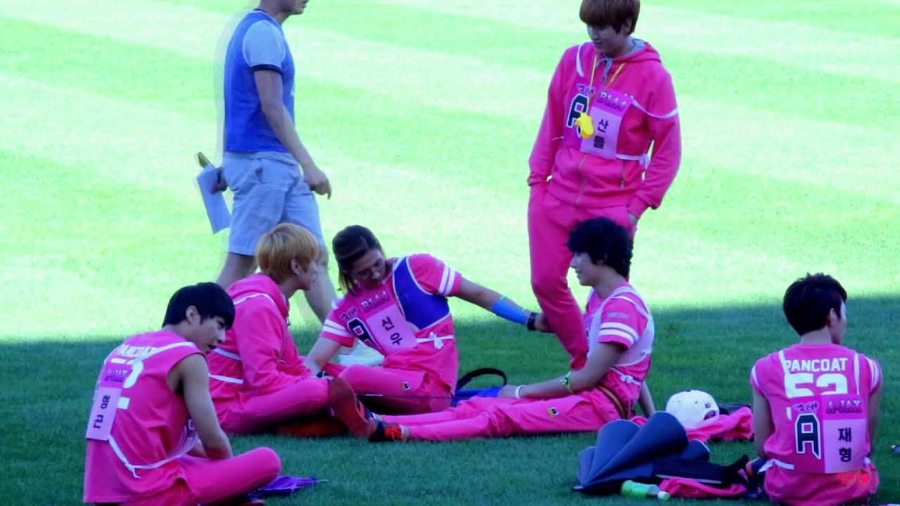 [130903]아이돌육상대회 B1A4 비원에이포