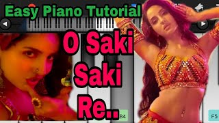 O Saki Saki Re - Batla House!  Easy Piano Tutorial! screenshot 5