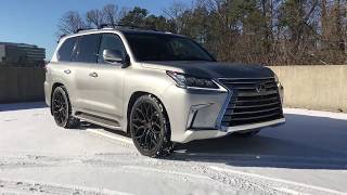 2017 Lexus LX 570 x 24" Vossen Forged S17-01 Wheels