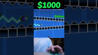 Geometry Dash IMPOSSIBLE $10,000 Wave Spam! 😱😩