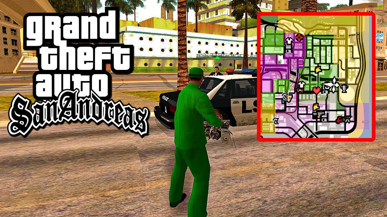 Gta San Andreas Gangs Map