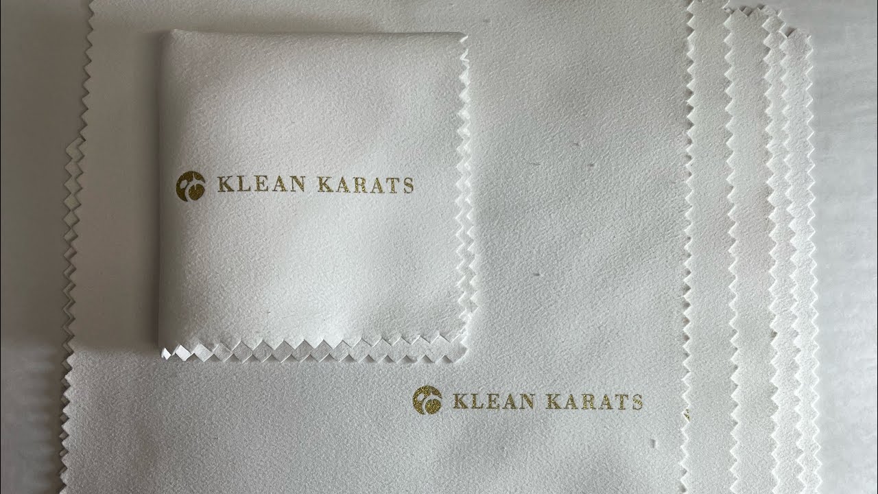 Klean Karats Jewelry Cleaning Treated Cloth from Sparkle & Jade YouTube