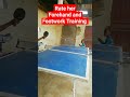 Rate Her Forehand And Footwork Stega Butterfly Joola Gewo Pingpong Mrbeast Tabletennisforehand 
