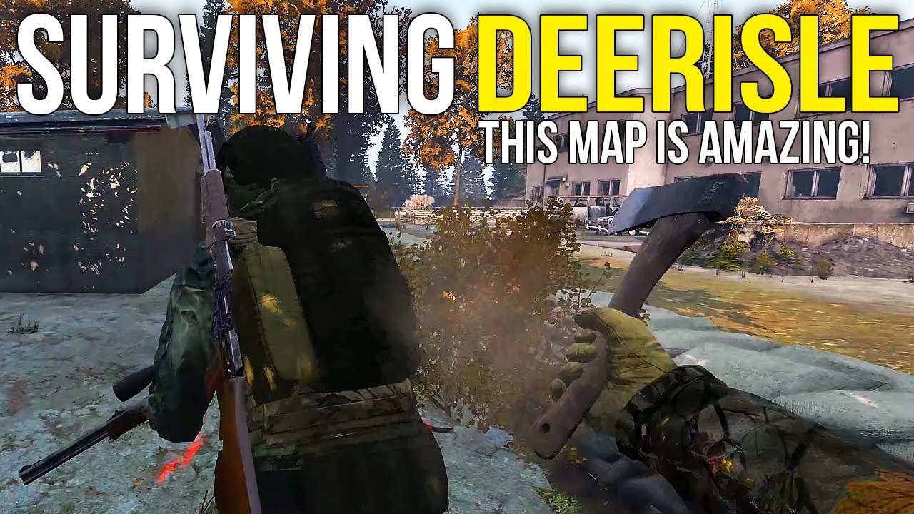 Surviving Deer Isle... The Hatchet Man! Amazing DayZ Map/Mod YouTube