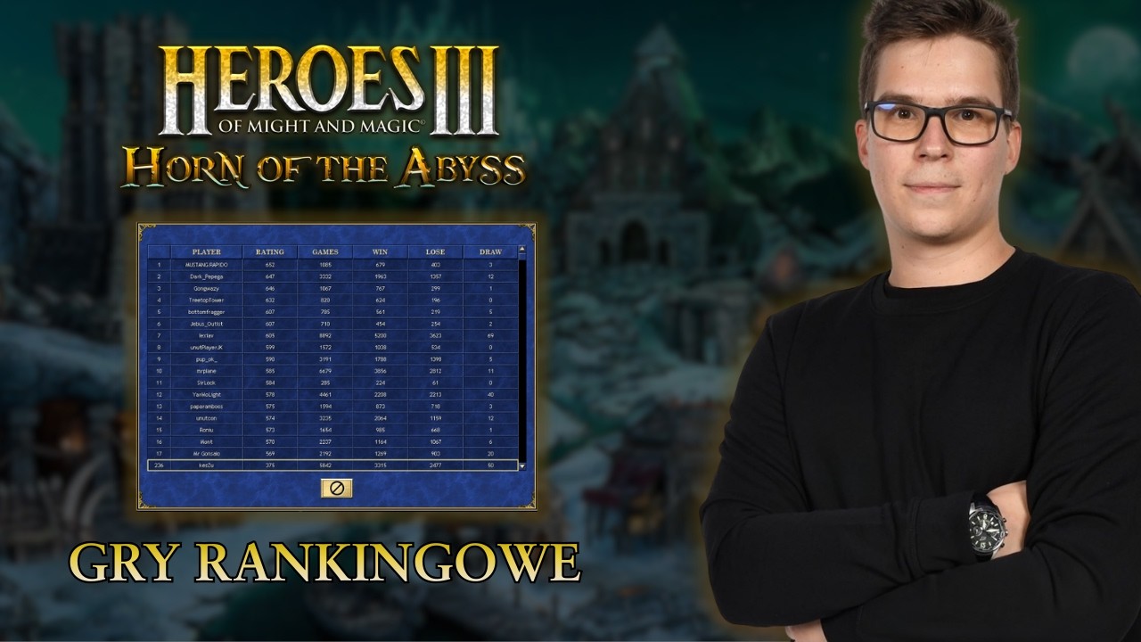 🐎❄️ Heroes 3 HotA - W środę mecz do Heroes Champions League! | !Holy