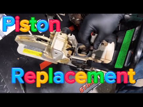 Replacing a cylinder and piston on a Stihl MS 260 chainsaw. Learn how ...