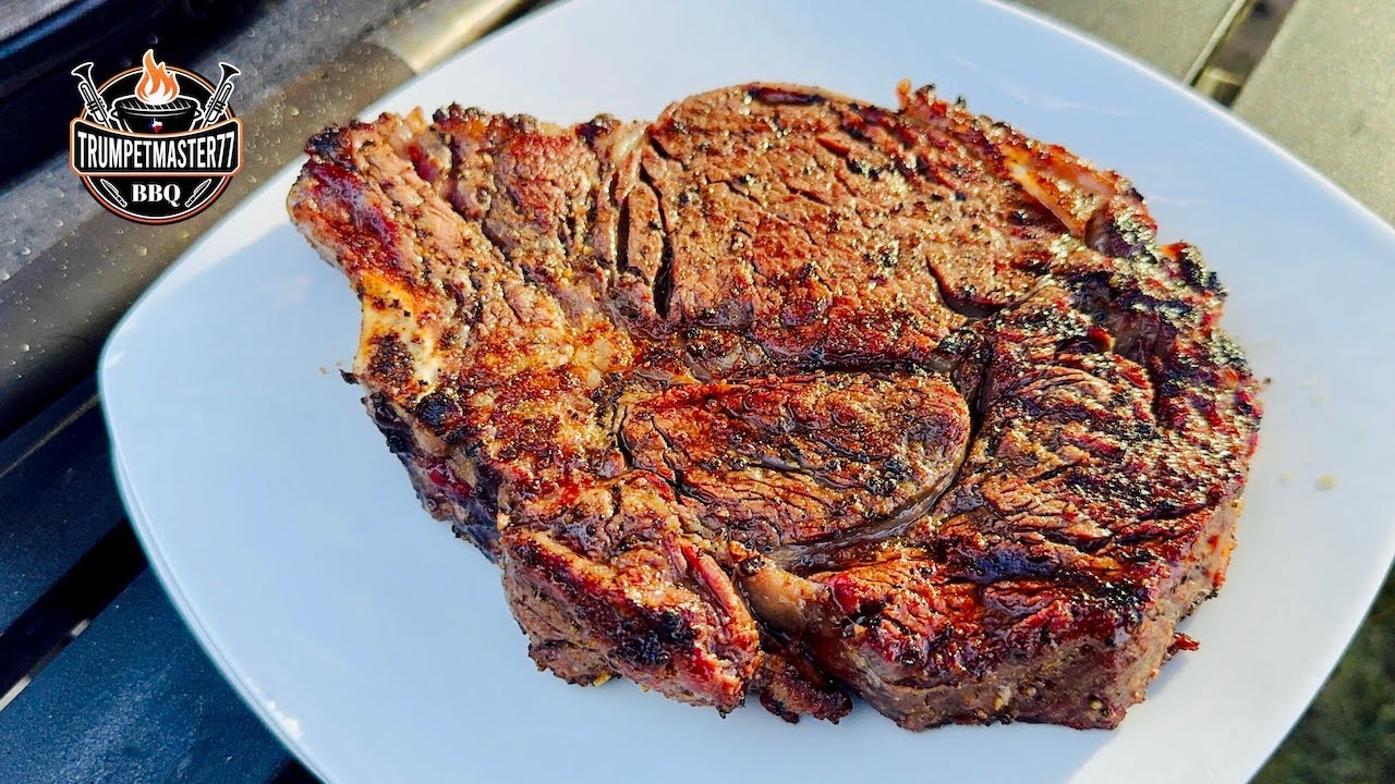 Steak Dream: Cooking Ribeye with Bear Mountain Charcoal Magic! - YouTube