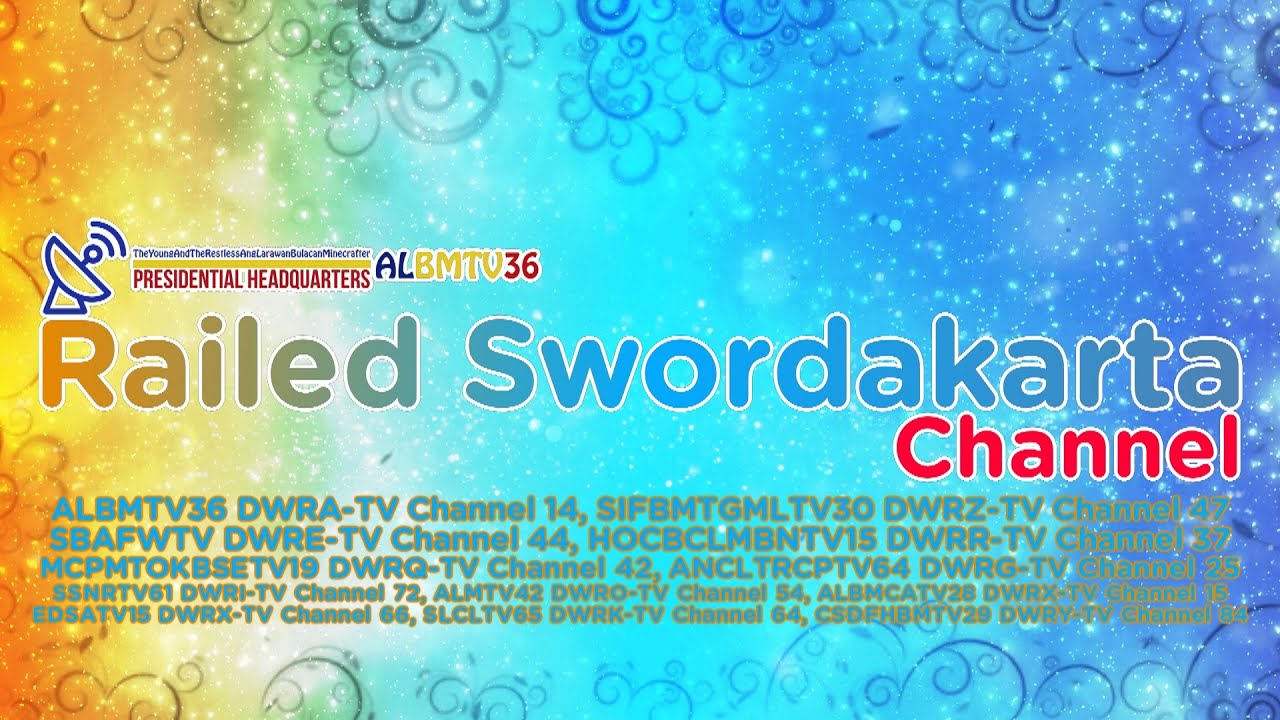 ALBMTV Railed Swordakarta Channel TY&RALBMPHQ ALBMTV36 Railed Swordakarta New Ident (January 1 2026)