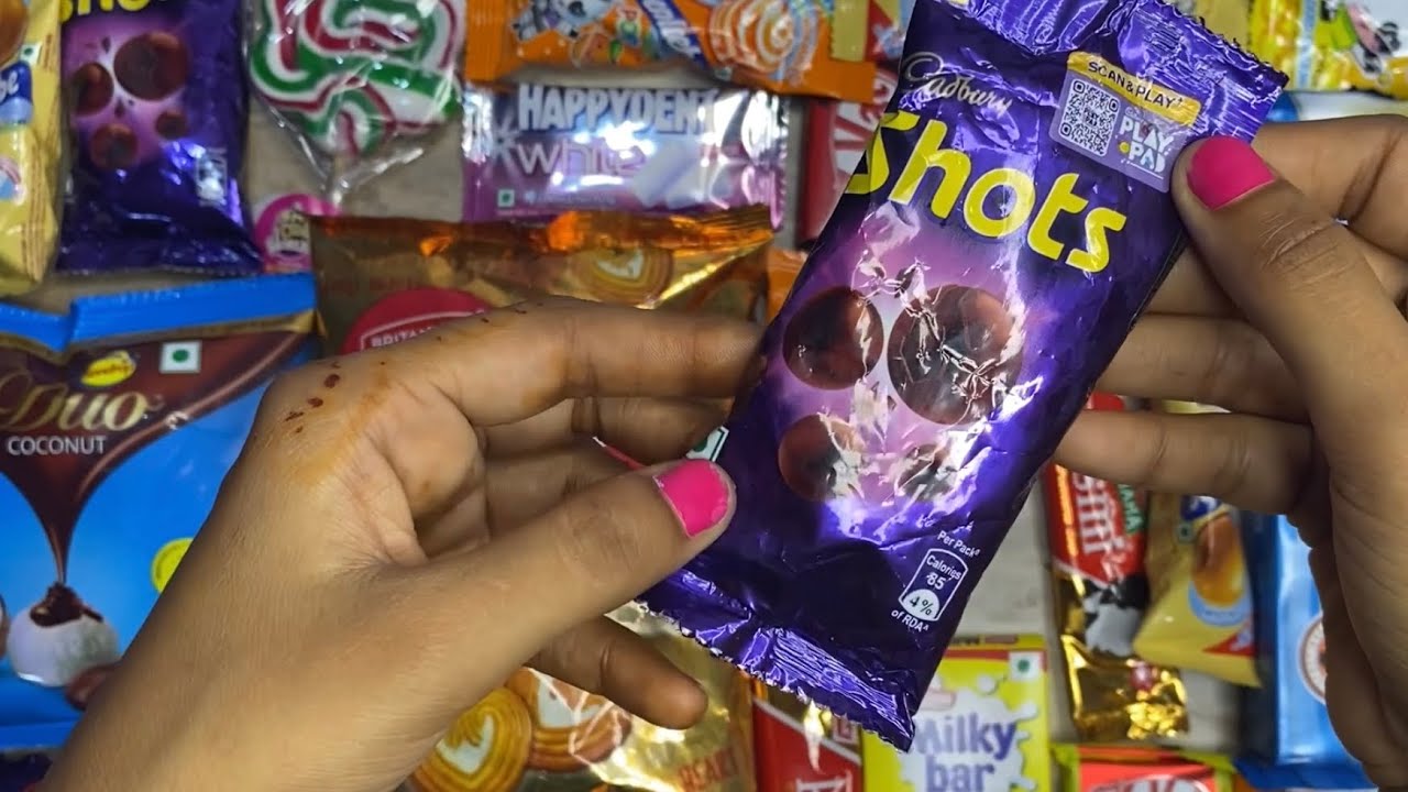 Cadbury shots balls unboxing chocolatier and crispy 😍😍🤩🤩😋😋 YouTube