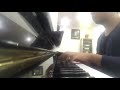 爱情的故事 sing by fang ji Wei piano performance