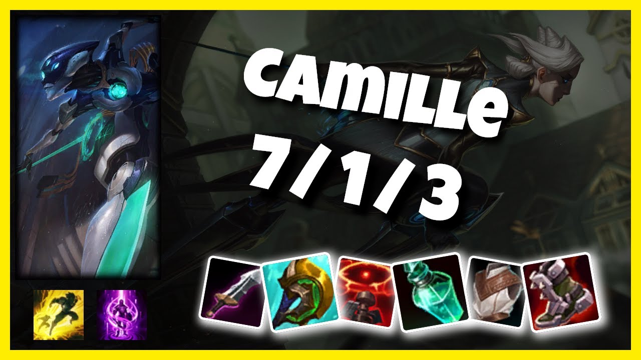 Camille vs Riven DIVINE SUNDERER BR Challenger TOP (7/1/3) - v10.24