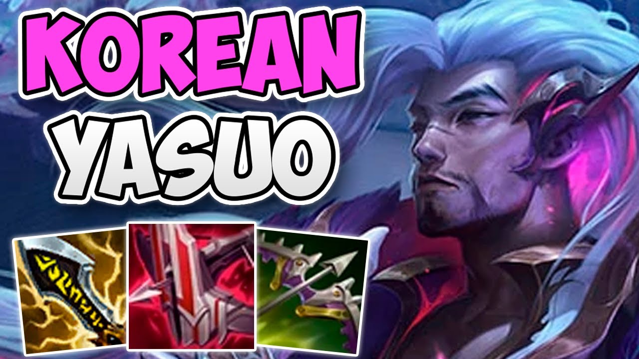 AMAZING YASUO GAMEPLAY BY A KOREAN CHALLENGER! | CHALLENGER YASUO MID ...