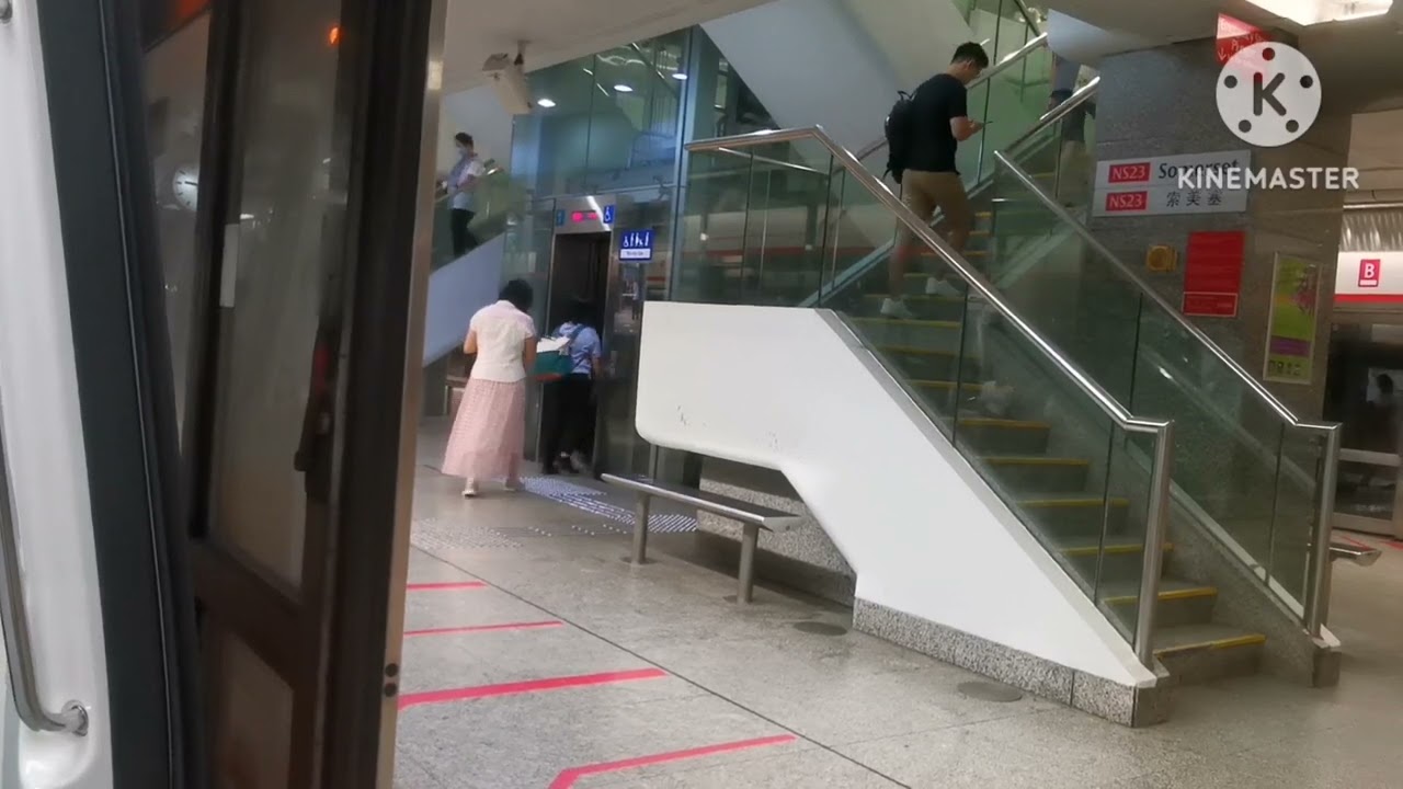 SMRT North South Line (Full Journey): Journey from Marina South Pier to Jurong East