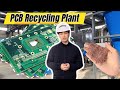 How to Recycle Waste PCB? Complete Crushing &amp; Separating Production Line Show #pcbrecycling