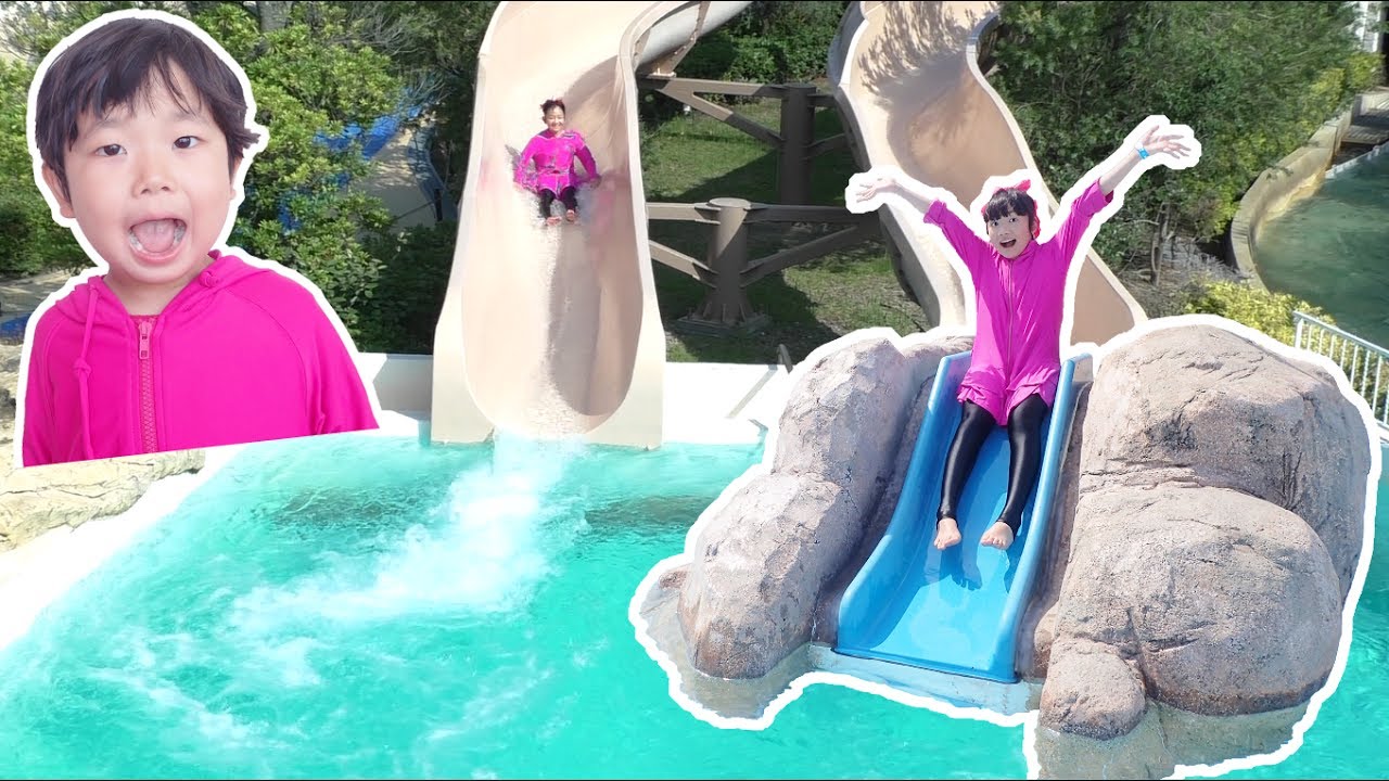 ★おうくん人生初の「巨大波プール」in ラグナシア★The first time giant wave pool ★