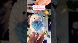 🐰Bunny Keychain🩵🐇. Free Shipping to the U.S only. #crochet #amigurumi #handmade #bagkeychain