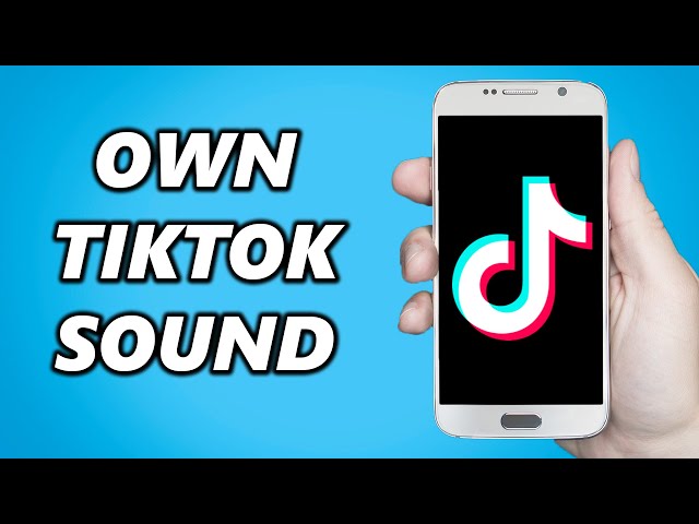 How to Make your Own Sound in TikTok! 2024 UPDATE class=