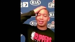 Clippers Coach Tyronn Lue Forgets They Traded For Luke Kennard