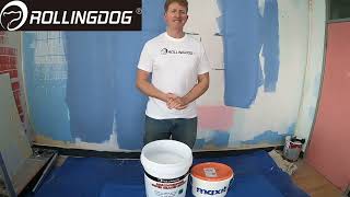 Cleaning paint roller covers in a 5 gallon bucket