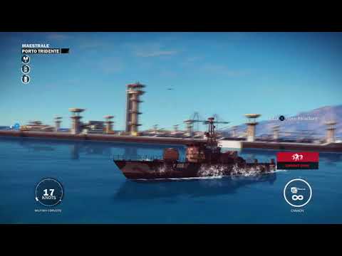 Just Cause 3: Epic Clip 3 - Insane Boat Cannon Snipe!!!