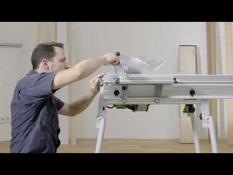 CS 50 Quick Guide - Installation sliding table