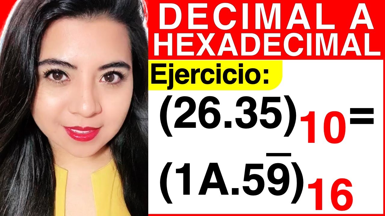 Como Pasar De Decimal A Hexadecimal Con Calculadora